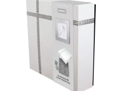 Dooky 3D-Abdruckset Deluxe / Erinnerungsbox Silber