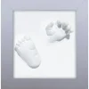 Dooky 3D-Abdruckset Happy Hands Deluxe Silber, 23 x 23 cm