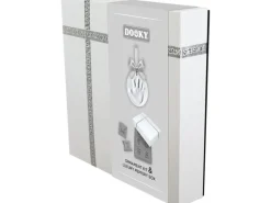 Dooky Medaillonabdruck und Erinnerungsbox Rund, 16.5 x 24 x 5.2 cm