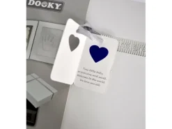 Dooky Medaillonabdruck und Erinnerungsbox Rund, 16.5 x 24 x 5.2 cm