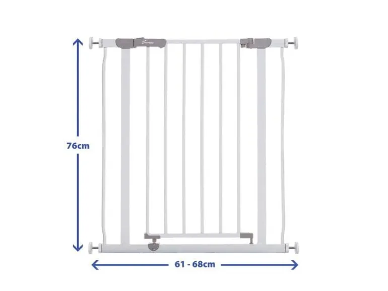 DREAMBABY Türschutzgitter Ava Slimline 61 - 68 cm