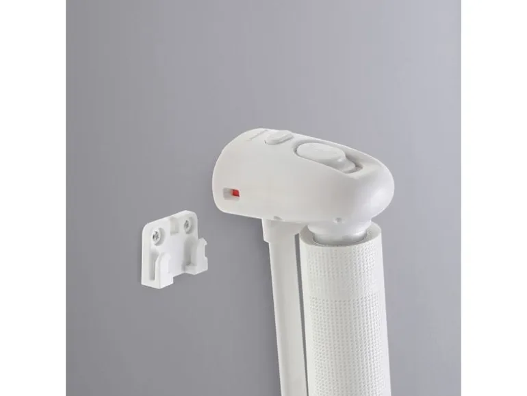 DREAMBABY Türschutzgitter Glide n Hide 60 cm - 140 cm Weiss