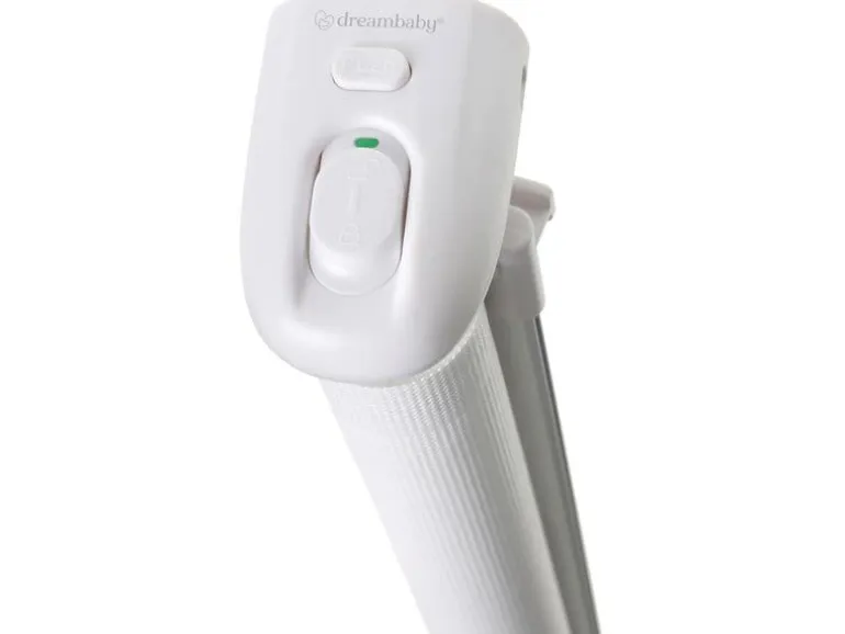 DREAMBABY Türschutzgitter Glide n Hide 60 cm - 140 cm Weiss