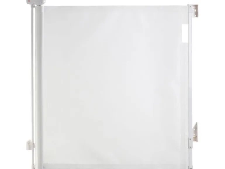DREAMBABY Türschutzgitter Glide n Hide 60 cm - 140 cm Weiss