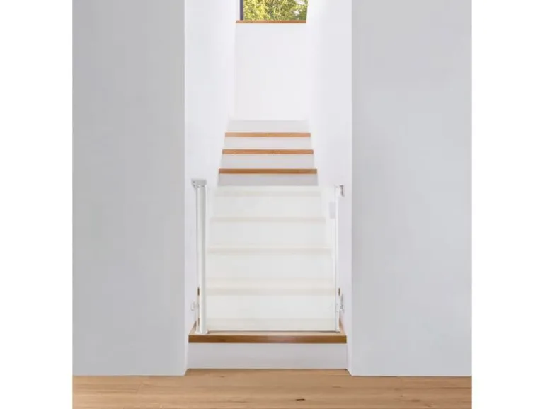 DREAMBABY Türschutzgitter Glide n Hide 60 cm - 140 cm Weiss