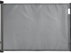 DREAMBABY Türschutzgitter Glide n Hide 60 cm - 140 cm Grau
