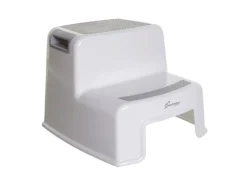 DREAMBABY Zweistufenschemel Grau/Weiss