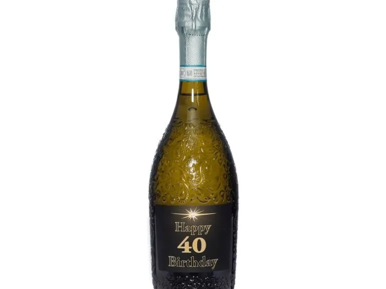 Dreams and Fantasy Geschenkidee Prosecco dark Happy Birthday 40 750 ml
