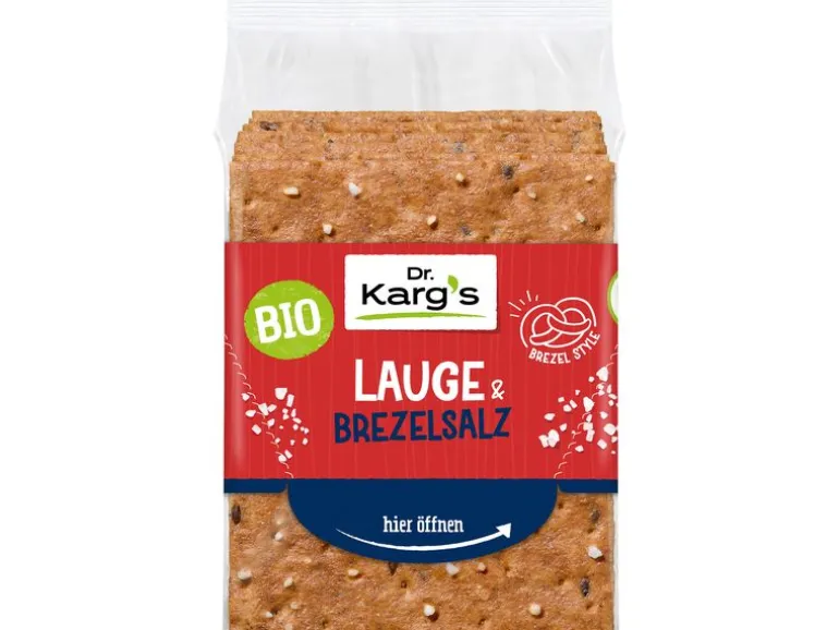 Dr. Karg's Bio Knäcke Lauge & Brezelsalz 200 g