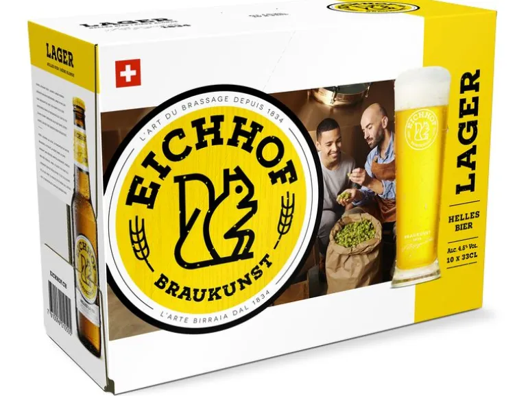 Eichhof Lager Bier 10 x 0.33 l