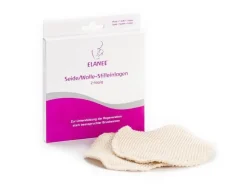 ELANEE Brustpads Seide/Wolle 2-lagig 1 Stück