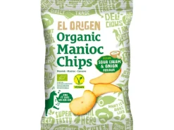 El Origen Maniok Chips Sour Cream & Onion Beutel 60g