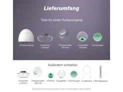 Elvie Milchpumpe Pump Elektrische Doppelmilchpumpe