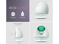Elvie Milchpumpe Pump Elektrische Doppelmilchpumpe