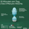 Emy Beckenbodentrainer mit App-Steuerung Blau Weiss
