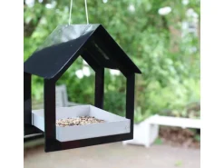 Esschert Design Futterspender Anthrazit