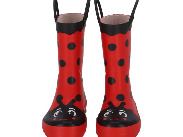 Esschert Design Gummistiefel Marienkäfer, Gr. 27/28