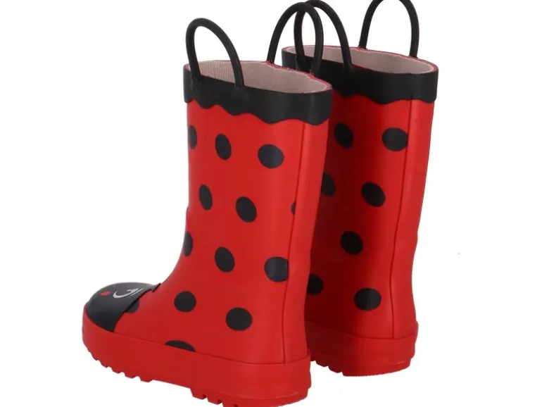 Esschert Design Gummistiefel Marienkäfer, Gr. 27/28