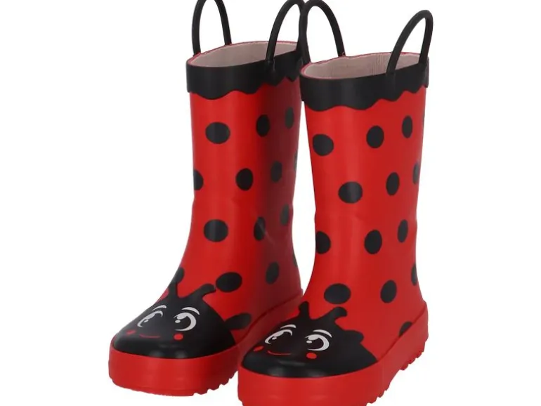 Esschert Design Gummistiefel Marienkäfer, Gr. 27/28