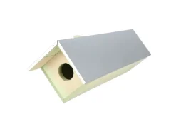 Esschert Design Steinkauz-Nistkasten Kiefernholz Zink 80.5 x 31 x 52 cm
