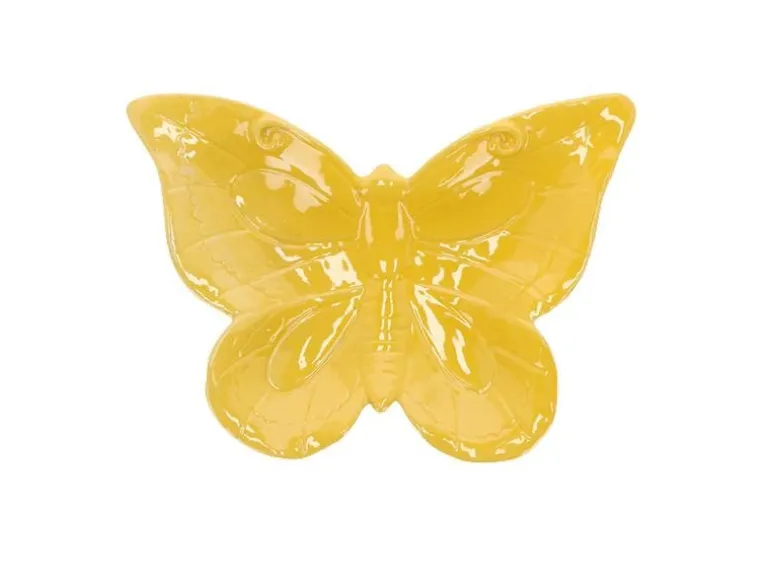 Esschert Design Wassertränke Schmetterling mit Steinen