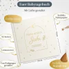 Eulentaler Babyalbum Gold Leinen, 92 Seiten
