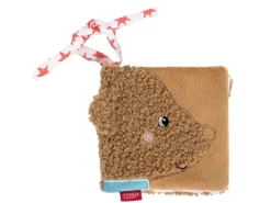 fehn Geschenkset «Bär Fred» mit Spieluhr, Schmusetuch, Stoffbuch