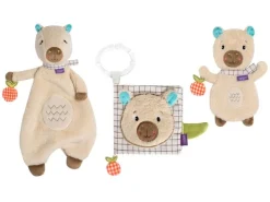 fehn Geschenkset «Capybara Clara» Mehrfarbig