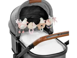 fehn Kinderwagenkette Rosa/Beige