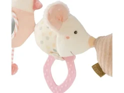 fehn Kinderwagenkette Rosa/Beige