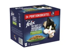Felix Nassfutter AGAIL Fleisch mit Gemüse Auswahl, 24 x 85 g