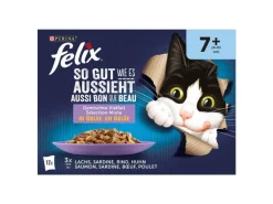 Felix Nassfutter AGAIL Senior Gemischte Vielfalt Gelée 12 x 85 g