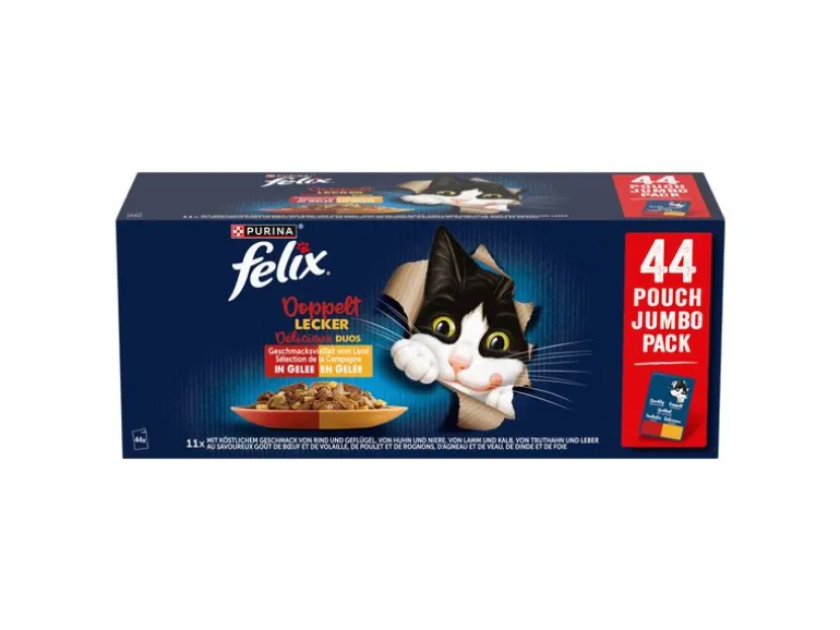 Felix Nassfutter Doppelt Lecker 44 x 85 g