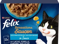 Felix Sensations Geschmacksvielfalt aus dem Wasser 12 x 85 g
