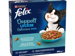 Felix Trockenfutter Doppelt Lecker Adult Fisch 800 g