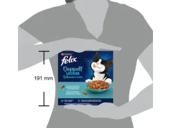 Felix Trockenfutter Doppelt Lecker Adult Fisch 800 g