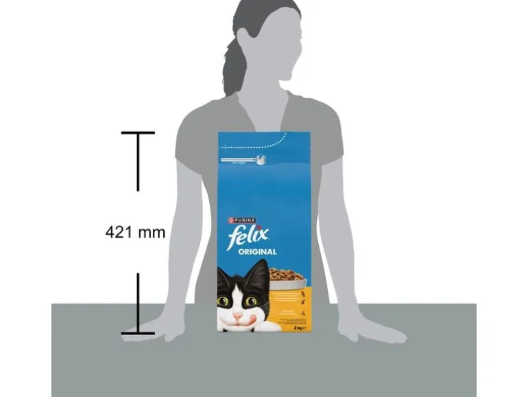 Felix Trockenfutter Original Geflügel 2 kg