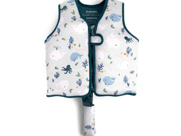 Filibabba Schwimmweste Christian's Whale Tales 3-4 Jahre