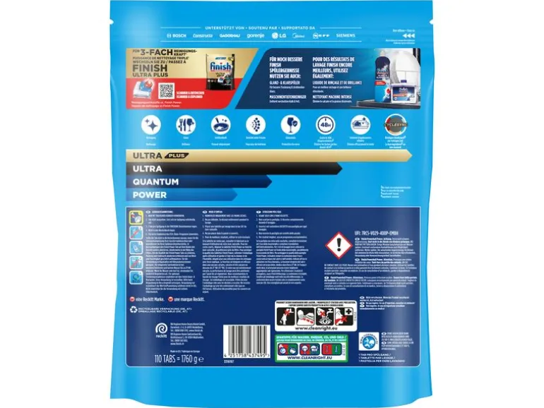 Finish Maschinenspülmittel Power Sparpack 110 Stück