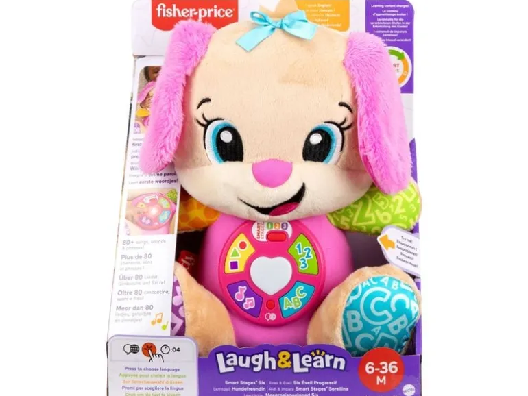 Fisher-Price Beschäftigungsspielzeug Lernspass Hundefreundin