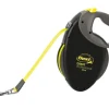flexi Hundeleine Flexi Giant Professional L 10 m, Schwarz/Neongelb