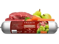 FRESCO Nassfutter BARF Rind mit Karotten, 400 g