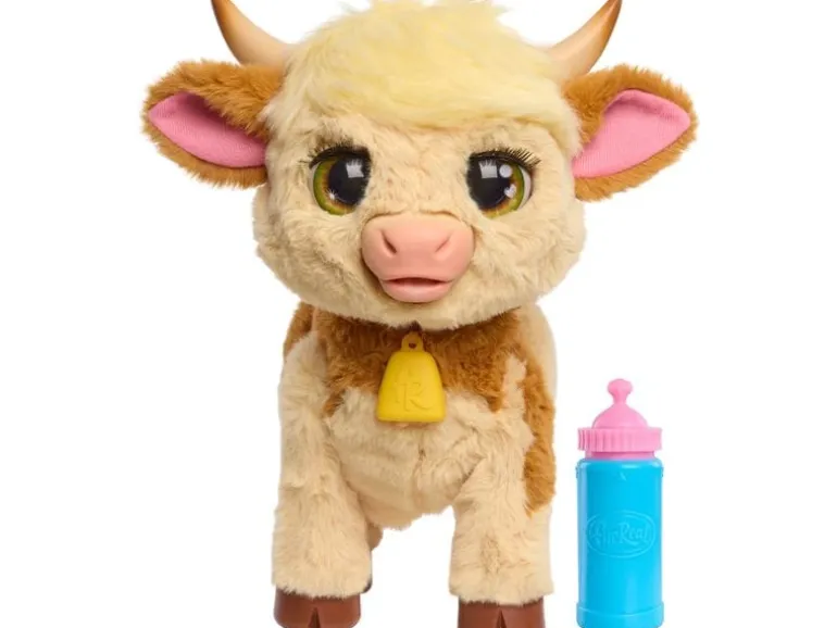furReal Plüsch Maggie The Feed & Follow Cow 33 cm