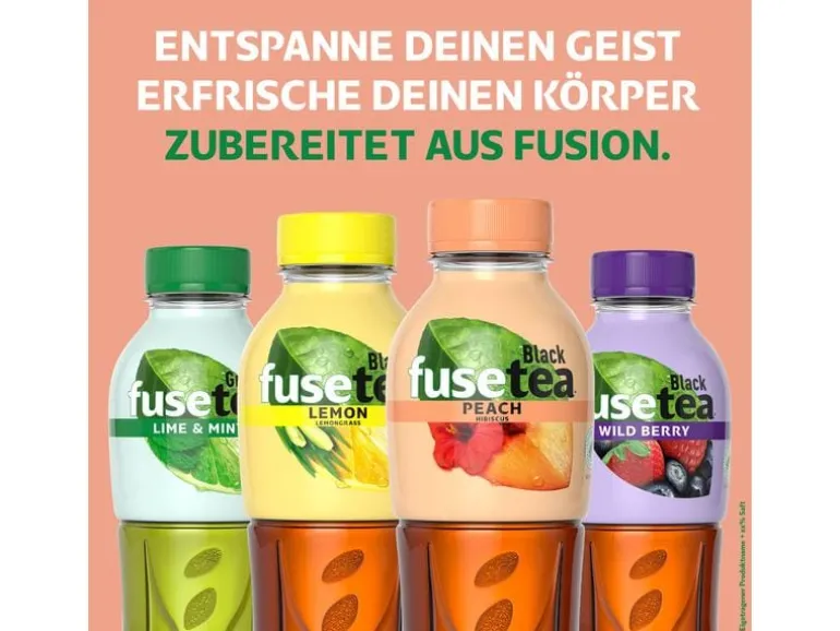 Fusetea Green Tea Lime Mint 6 x 0.5 l