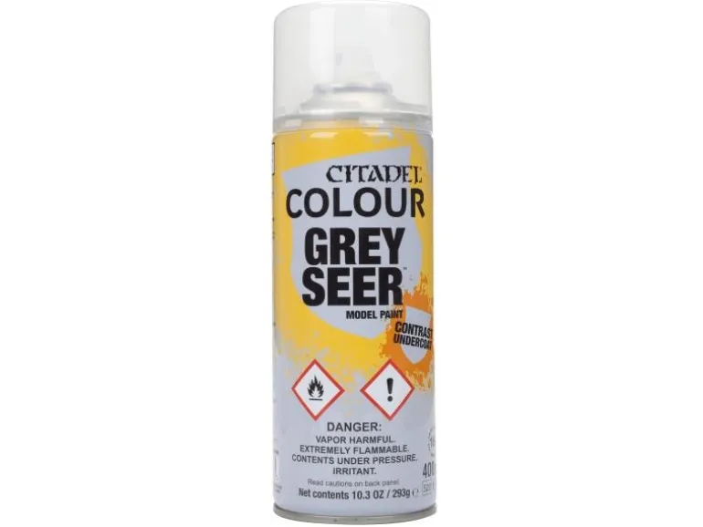 Games Workshop Farbe Citadel Spray: Grey Seer 400 ml