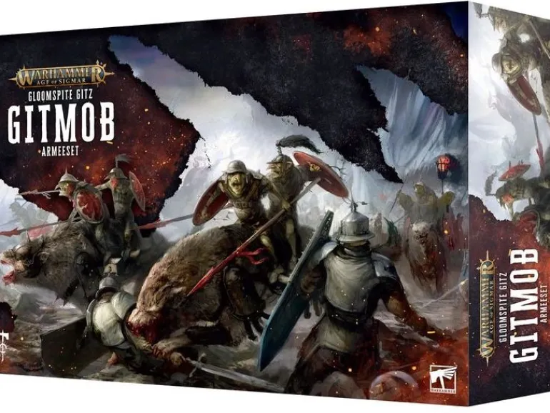Games Workshop Warhammer Age of Sigmar Gitmob Armeeset, DE