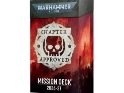 Games Workshop Warhammer 40K Chapter Approved Mission Deck -EN-