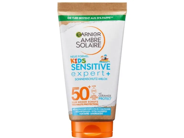 Garnier Ambre Solaire Sonnencreme Ambre Solaire Kids Sensitive expert+ LSF 50+