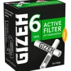 Gizeh Zigarettenfilter Active Kohlefilter 6 mm Pack à 34 Stk.