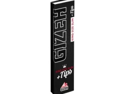 Gizeh Zigarettenpapier Black King Size Slim+Tips Pack à 34 Stk.